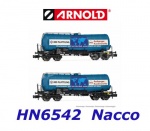 HN6542 Arnold Set of two tank wagons Zans 