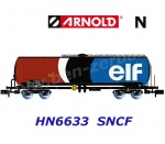 HN6633 Arnold N 4-nápravový cisternový vůz "Elf", SNCF
