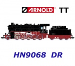 HN9068 Arnold TT Steam locomotive with tender, 58 1111-2 of the DR