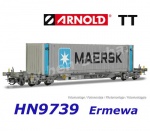 HN9739 Arnold TT Kontejnerový vůz řady Sffgmss 