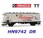 HN9742 Arnold TT Refrigerated beer wagon "Radeberger Pilsner" of the DR