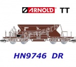 HN9746 Arnold N Set of 3 self-unloading wagons Type Fac 125, low of the DR