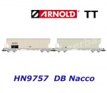 HN9757 Arnold TT Set of 2 4-axle silo wagons 