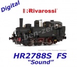 HR2788S Rivarossi Parní lokomotiva Gr. 835, FS - Zvuk