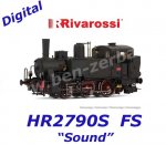 HR2790S Rivarossi Parní lokomotiva Gr. 835, FS - Zvuk