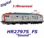 HR2797S Rivarossi  Elektrická lokomotiva řady  E.652 108, "FS Mercitalia", FS - Zvuk