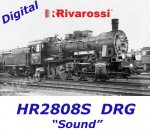 HR2808S Rivarossi  Steam locomotive Class 55.25 (ex. G 8.1) of the DRG - Sound