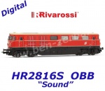 HR2816S Rivarossi Dieselová lokomotiva řady 2050, OBB - zvuk