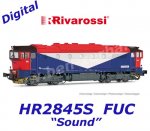 HR2845S Rivarossi Dieselová lokomotiva řady DE 520 "Brejlovec", FUC, Zvuk