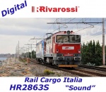 HR2863S Rivarossi Dieselová lokomotiva řady 753.7 Brejlovec, Rail Cargo Italia - Zvuk