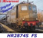 HR2874S Rivarossi Elektrická lokomotiva řady E.424 Isabella, FS - Zvuk