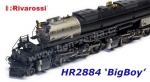 HR2884 Rivarossi Heavy  steam locomotive, class 4000 “Big Boy”,of the Union Pacific