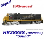 HR2885S Rivarossi Dieselová lokomotiva řady U25C, Northern Pacific - Zvuk