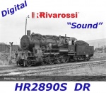 HR2890S Rivarossi Steam locomotive class 56.20, 3-dome, DR - Sound
