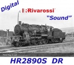 HR2890S Rivarossi Parní lokomotiva řady 56.20, DR - Zvuk