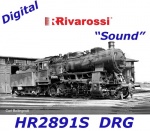 HR2891S Rivarossi Steam locomotive class 56.20, 3-dome, DRG - Sound