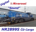 HR2899S Rivarossi Diesel Locomotive Effishunter 1000, of the CD Cargo - Sound