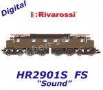 HR2901S Rivarossi Elektrická lokomotiva řady E428, 1. serie,  FS - Zvuk