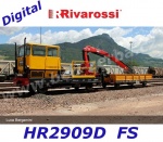 HR2909D Rivarossi Drezina údržby  KLV 53 , RFI, žluté provedení, FS - Digital DCC