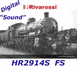 HR2914S Rivarossi Steam Locomotive Gr. 685, 2nd series of the FS - Sound