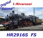 HR2916S Rivarossi Parní lokomotiva Gr. 685 089, 2. serie, FS - Zvuk