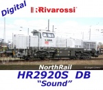 HR2920S Rivarossi Dieselová lokomotiva DE 18, DB/NorthRail - Zvuk