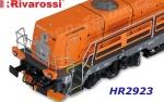 HR2923S Rivarossi Dieselová lokomotiva  Effishunter 1000,  Dinazzano Po / TPER - Zvuk