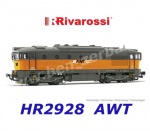 HR2928 Rivarossi Diesel locomotive series D753.7 of the AWT