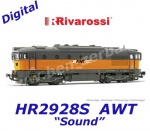 HR2928S Rivarossi Dieselová lokomotiva řady  D753.7,  AWT - Zvuk