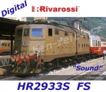 HR2933S Rivarossi Elektrická lokomotiva řady E.645 1. serie, FS - Zvuk