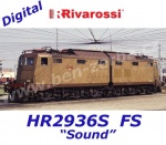 HR2936S Rivarossi Elektrická lokomotiva řady E.636 3. serie, FS - Zvuk