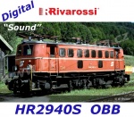 HR2940S Rivarossi Elektrická lokomotiva 1040 007-5, OBB - Zvuk