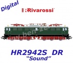 HR2942S  Rivarossi Elektrická lokomotiva 251 015-4, DR - Zvuk