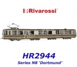HR2944 Rivarossi Tramvaj  Series N8, (Dortmund) hnědo/béžové provedení