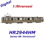 HR2944HM Rivarossi Tramvaj  Series N8, (Dortmund) hnědo/béžové  s DCC dekodérem
