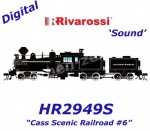 HR2949S Rivarossi Parní lokomotiva Heisler, "Cass Scenic Railroad #6" - Zvuk