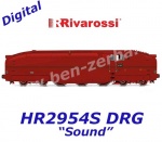 HR2954S Rivarossi Kapotovaná parní lokomotiva řady 61, DRG - Zvuk