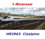 HR2963 Rivarossi Vysokorychlostní vlaková jednotka řady ETR 470,  Cisalpino