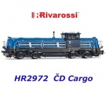 HR2972 Rivarossi Dieselová lokomotiva řady 744.1 Effishunter 1000, nové číslo ČD Cargo