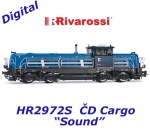 HR2972S Rivarossi Motorová lokomotiva řady 744.1 Effishunter 1000, ČD Cargo Nové číslo - Zvuk