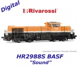 HR2988S Rivarossi Dieselová lokomotiva Vossloh DE 18, BASF - Zvuk