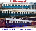HR4324 Rivarossi Set 4 rychlíkových vozů  "Treno Azzurro", FS