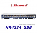 HR4334 Rivarossi Lůžkový vůz MU '64 WMD, provedení TEN , SBB
