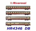 HR4346  Rivarossi 4-unit pack passenger cars TEE "Rheingold 1983", DB - Set No.1/2