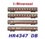 HR4347 Rivarossi  4-dílný set osobních vozů  TEE 