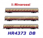 HR4373 Rivarossi  3-dílný set osobních vozů  "TEE Bavaria", DB
