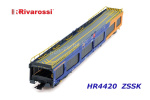 HR4420 Rivarossi  Autotransporter DDm 916, s mřížemi, ŽSSK