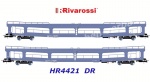 HR4421 Rivarossi  Set 2 autotransportérů řady DDm916, DR