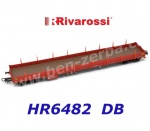HR6482 Rivarossi  4-nápravový klanicový vůz  řady Res s nízkými postranicemi, DB