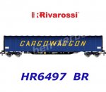 HR6497 Rivarossi Vůz se shrnovací plachtou řady Rilns, "Cargowaggon", BR